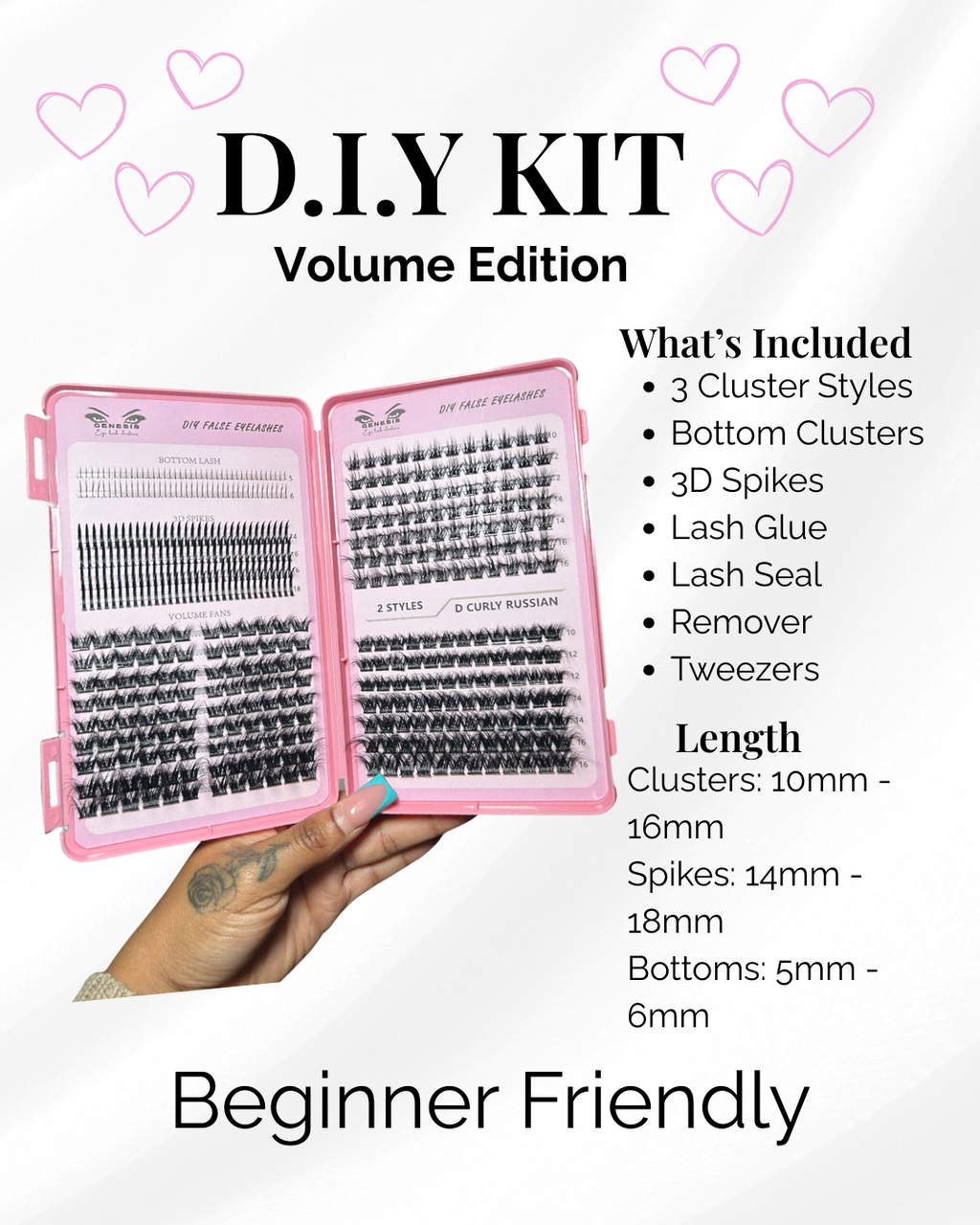 VOLUME LASH BOOKLET (STARTER KIT)